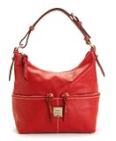 Dooney & Bourke Handbag, Calf Zipper Pocket Sac, Small Black