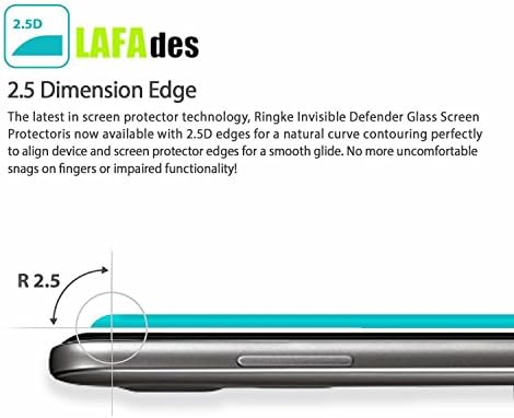 LG G5 Protector,LAFAdes LG G5 tempered Glass and Cellphone Case ,HD Ultra Clear Film/Screen Protector &remium Crystal Clear Protective bumper Case Cover for LG G5,Lifetime Warranty