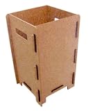 Werkhaus - Hockerbox Stauraumeinsatz braun (SH8044)