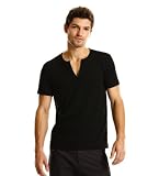 Armani Exchange Pima Split Neck T-Shirt
