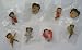 8 Betty Boop in Different Costumes Metal Pin Badge Set