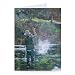 Fly Fishing (oil on canvas) by Rosemary.. - Greeting Card (Pack of 2) - 7x5 inch - Art247 - Standard Size - Pack Of 2