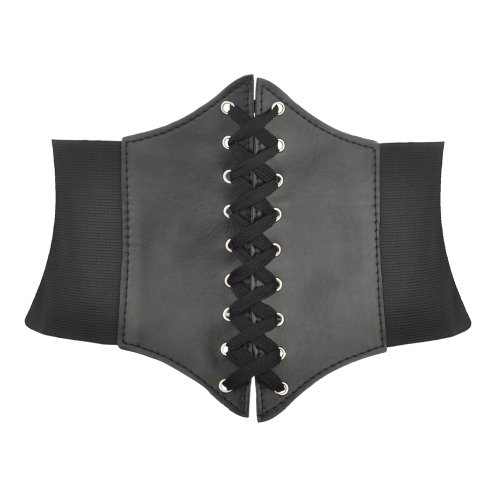 TopTie Women's 7-Inch Wide Corset Waist Belt