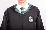 Harry Potter Slytherin School Fancy Robe Cloak Costume And Tie (Size L)