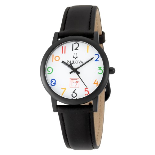 Bulova Men\'s 98A103 Frank Lloyd Wright White Dial Watch