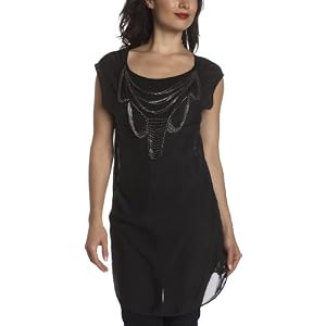 Buy 7 for all mankind Ladies Chain Tunic in Jet by 7 For All Mankind