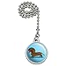 GRAPHICS & MORE Dachshund Wiener Dog Cartoon Ceiling Fan and Light Pull Chain