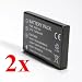 ATC Two Rechargeable Lithium-ion BATTERY FOR Fujifilm NP-60