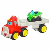 Tonka Chuck & Friends Red Car Carrier w/ATV