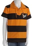 Wilde Kerle Retro-Trikot, orange-schwarz