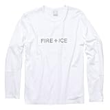 Fire & Ice Langarmshirt Männer, weiß