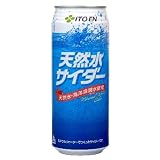 伊藤園 天然水サイダー 缶 ＜500ml×24缶＞ 1ケース