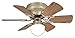 Westinghouse 78603 30-Inch Petite Hugger Ceiling Fan, Antique Brass