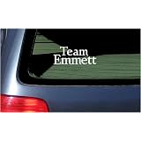 Team Emmett Twilight fans and Cullen Fans - White Window Sticker