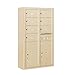 Salsbury Industries 3814D-07SFP Surface Mounted Horizontal 4C Mailbox, Sandstone