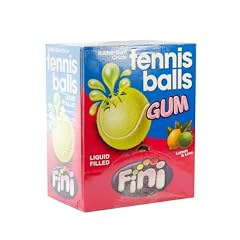 Bubble Gum Tennis Balls gef�llt mit Lemon & Lime 200 St. - 1 Packung