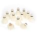 BestDealUSA 12 x Training Sport White Goose Feather Shuttlecocks Birdies Badminton Ball Game