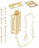 UPC 038613155763 product image for National Hardware V862 Chain Bolt, Brass | upcitemdb.com