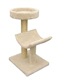 Molly and Friends MF-23Country Blue Two-Tier Scratching Post
