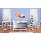 BSF Baby Cabana 3 Piece Complete Nursery Set Box 1, White