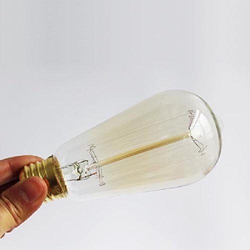 Ecopower 40-watt Nostalgic Edison Bulb, Squirrel Cage-style Thread Filament