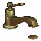 Moen CA6202AZ Rothbury One-Handle Low Arc Bathroom Faucet, Antique Bronze Moen CA6202AZ Rothbury One-Handle Low Arc Bathroom Faucet, Antique Bronze