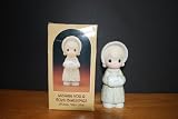 Precious Moments (Wishing You A Cozy Christmas) (w/ Original Box) (Leaf Marking) (102342) (1986)
