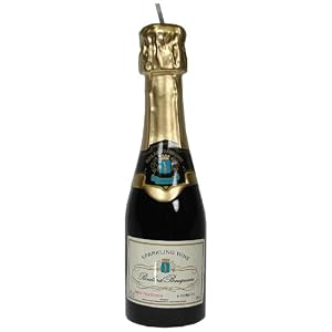 Champagne Bottle Candle Boulard Bauquaire