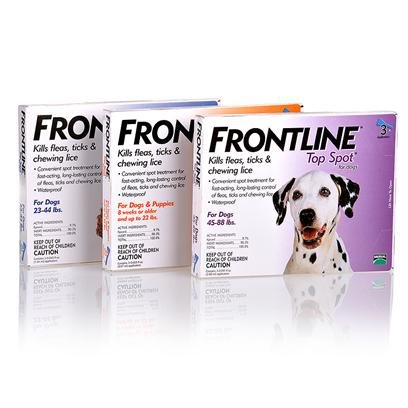 Merial Frontline Topspot for Dogs Orange - Up to 22 lbs. 6 Month Supply Flea & Tick