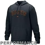 Nike San Francisco Giants Black Therma-FIT MLB Performance Hoody Sweatshirt
