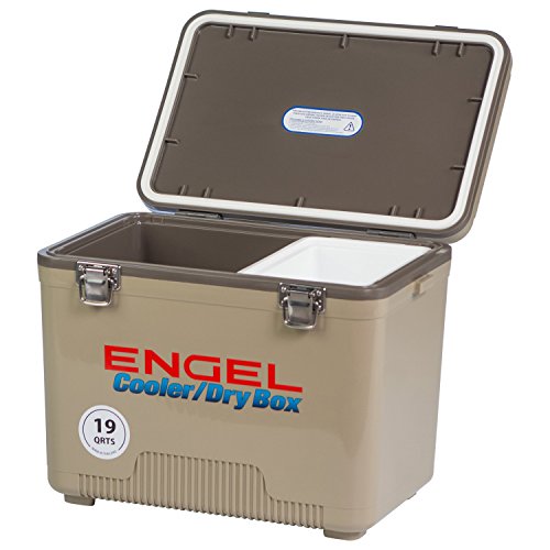 ENGEL COOLERS 19 QUART COOLER/DRY BOX TAN New eBay