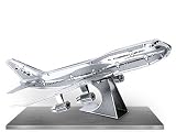 Fascinations Metal Works 3D Laser Cut Model - Commercial Jet