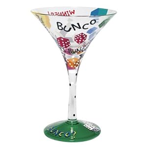 Discontinued Lolita Glassware Martini - Bunco