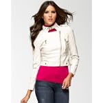 bebe Crinkle Zipped Moto Jacket