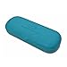Hard Eyeglass & Suglasses Case with Microfiber Cleaning Cloth | for Men & Women | Small Medium Size Frames| Teal