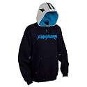 Carolina Panthers NFL "Helmet" Hooded Fleece Pullover (Black)