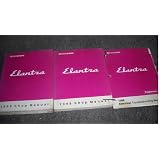 1998 Hyundai Elantra Service Shop Repair Manual Set Oem (2 volume set, and the... by hyundai corporation