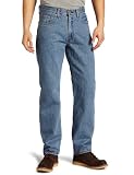 Levi's Men's 550 Relaxed Fit Jean, Medium Stonewash, 35x34