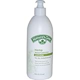 Nature's Gate Hemp Moisturizing Lotion for Dry/Dehydrated Skin, 18-Ounce Pumps