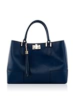 Giulia Monti Bolso asa de mano Toyo (Azul)