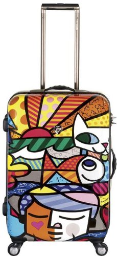 Heys USA Luggage Britto Garden 26 Inch Hardside Spinner, Garden, 26 Inch