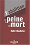 L'abolition de la peine de mort