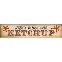 Ketchup Wall/Door Plaque