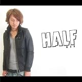 【HALF MAN】マリリンモンローコラボリブ付きブルゾン