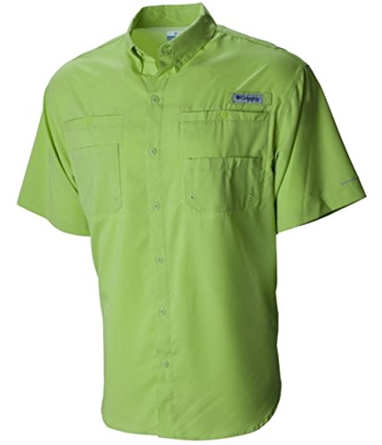 Columbia Men's Tamiami II Short Sleeve Shirt, Napa Green, S