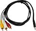 Canon PowerShot TX1 AV Cable - TV Video Cord for Canon PowerShot TX1