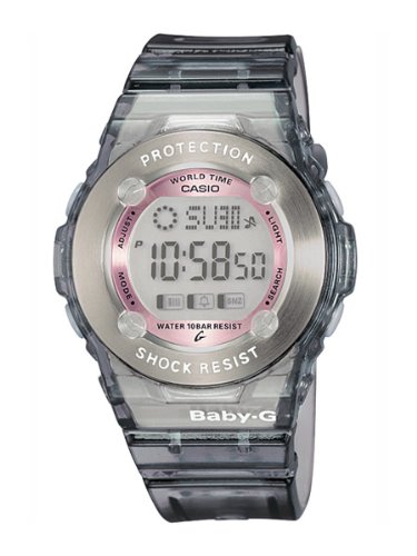 Casio Women’s BG1302-8 Baby-G Urban Style Shock-Resistant Jelly Watch
