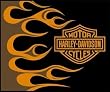Microfiber Blanket/Throw Harley-Davidson Sideburner