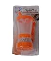 Sip 'N Snak No Spill Cup & Snack Container - colors may vary.