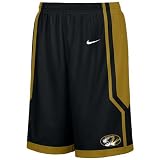 Nike Missouri Tigers Black Replica Shorts